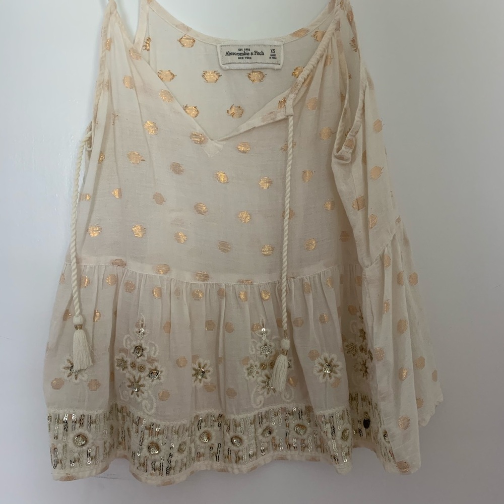 Abercrombie Embellished Tank Top